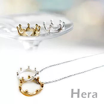 【Hera】貴族愛情 皇冠對戒/尾戒~贈精鍍白K鍊(金、銀)