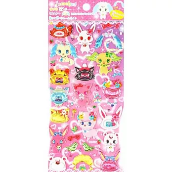 SANRIO 寶石寵物變身遊戲貼紙