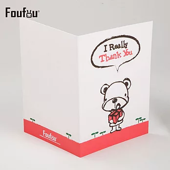 《FOUFOU》感謝卡- I really thank you