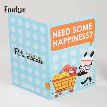 《FOUFOU》萬用卡- Need some happiness