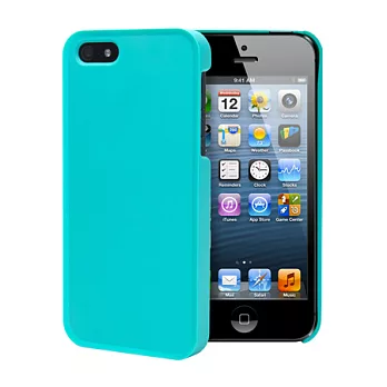 urban prefer / SIMPLE 5 iPhone 5 手機保護殼藍綠