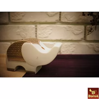 Balsa Lifestyle Royal elephant(鼻子朝上)-存錢筒
