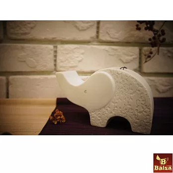 Balsa Lifestyle圖騰大象(鼻子朝上)-存錢筒