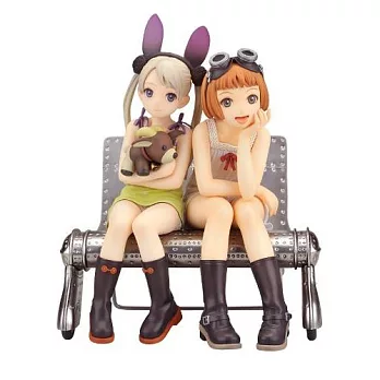 《最後流亡 LASTEXILE》ALVIS & LAVIE - 1/8 PVC塗裝完成品 Alter出品（日版原裝）