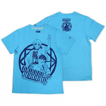 魔奇少年-潮流T-shirt(綜合)M淺藍色