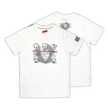 家庭教師-潮流T-shirt(和風Q版)S白色