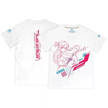 刀劍神域-潮流T-shirt(亞絲娜)S白色