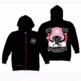 航海王-連帽外套(喬巴)M黑色