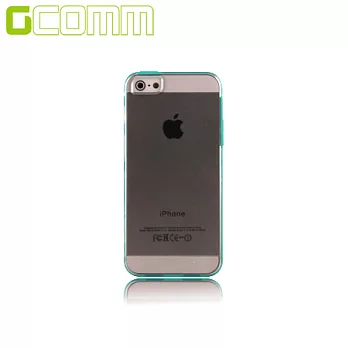 GCOMM iPhone 5 Colour Frame 透背彩邊保護殼透明背+半粉綠邊