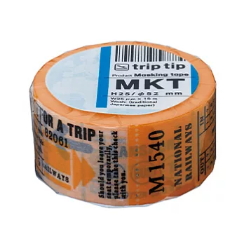 MARK’S Trip Tip 票券圖案和紙膠帶(YE)