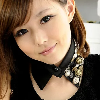 [Bling Q]龐克銅紐造型款設計假領