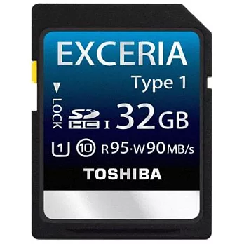Toshiba EXCERIA Type1 32GB UHS-1 高速記憶卡