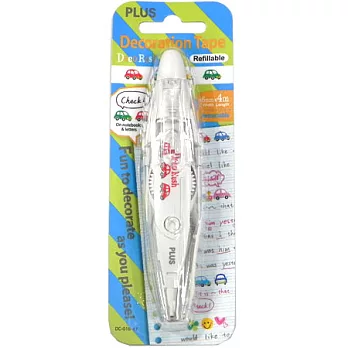 PLUS 花邊帶正帶-車車