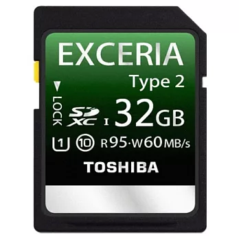 Toshiba EXCERIA Type 232GB UHS-1 高速記憶卡
