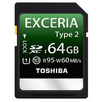 Toshiba EXCERIA Type 264GB UHS-1 高速記憶卡