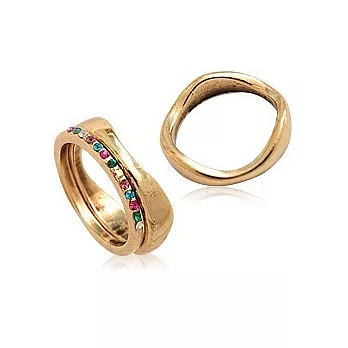 Enya★時尚百搭3環戒指