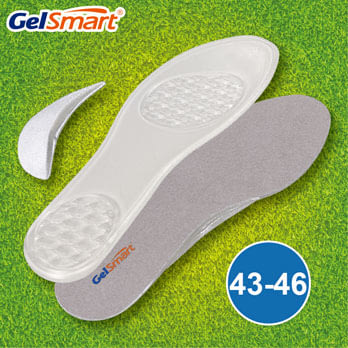 美國GelSmart《吉斯邁》凝膠鞋墊-可調整式足弓支撐墊43-46