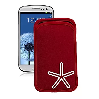 GYMS PAC 海星 4.8吋手機保護套-紅色