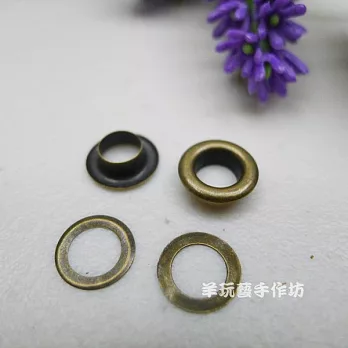 雞眼扣氣眼400#(11MM) 20套-純銅 四合扣 金屬扣