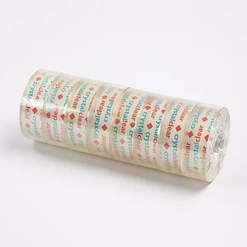 迷你OPP透明事務膠帶18mm×33ML 8卷裝