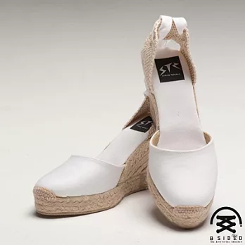 Bsided ARCHIBALD HEEL WHITE楔型鞋(女)41白