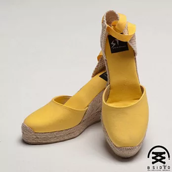 Bsided ARCHIBALD HEEL YELLOW楔型鞋(女)37黃