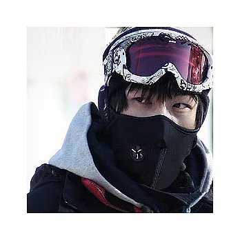 騎車防塵面罩黑色