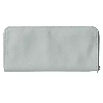 [MUJI 無印良品]尼龍護照夾/薄型.淺藍