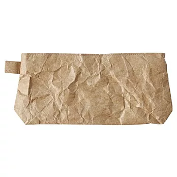 [MUJI 無印良品]HDPE筆袋/棕