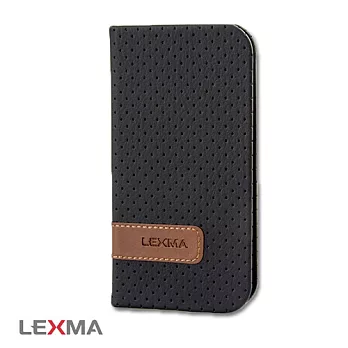 LEXMA iPhone5 都會尊貴系列保護皮套咖啡