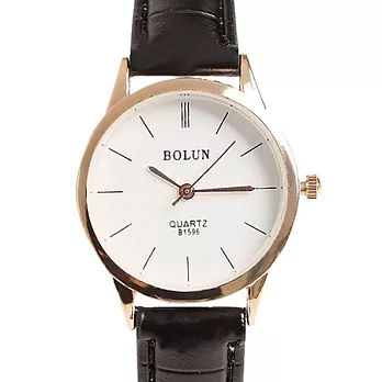 watch123愛無止境 摩登品味簡約腕錶-白28mm