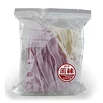 【村家味】蘆薈蕾絲麵(2片入方便包)-原味+紫米(蔬菜醬)