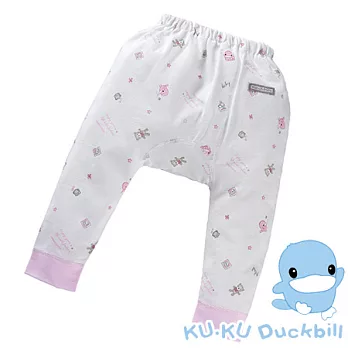 【KU.KU酷咕鴨】夏樂印花初生褲(06/1A)80粉