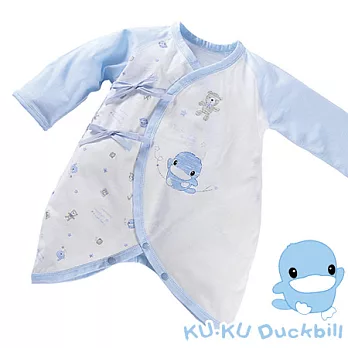 【KU.KU酷咕鴨】夏樂印花蝴蝶裝(06)70藍