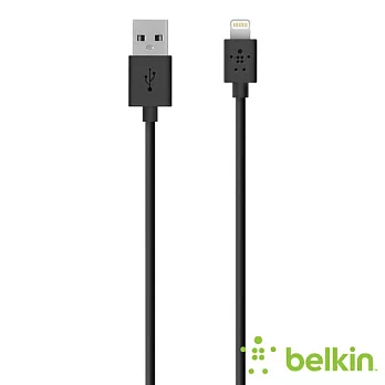 Belkin Lightning 2.1A 1.2m 傳輸線 / 充電線黑色