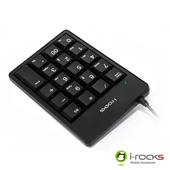 i-rocks KR-6910 非連動數字鍵盤 (黑)