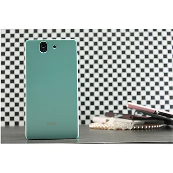 Vouni Sony Xperia Z L36H 超薄磨砂保護殼-潤系列藍色