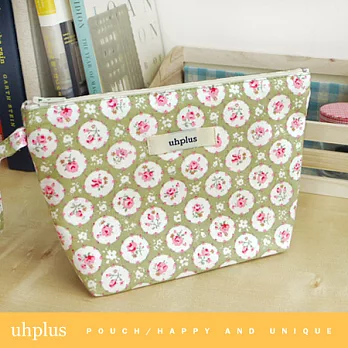 uhplus Multi Pouch 萬用收納包- 英式鄉村圓舞曲．綠色樂章