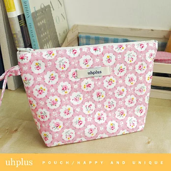 uhplus Multi Pouch 萬用收納包- 英式鄉村圓舞曲．粉色樂章