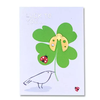 18K金造型書籤-瓢蟲