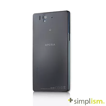 Simplism SONY Xperia Z 專用 超薄0.35mm保護殼組黑色