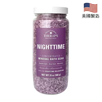 美國Village Naturals 自然莊園 靜夜舒眠精油沐浴鹽-20oz