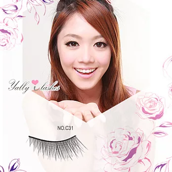 Yally i Lashes 時尚濃密尖尾假睫毛 C31