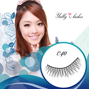 Yally i Lashes 時尚濃密尖尾假睫毛 C40