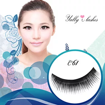 Yally i Lashes 時尚濃密尖尾假睫毛 C61