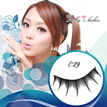 Yally i Lashes 時尚濃密尖尾假睫毛 C29