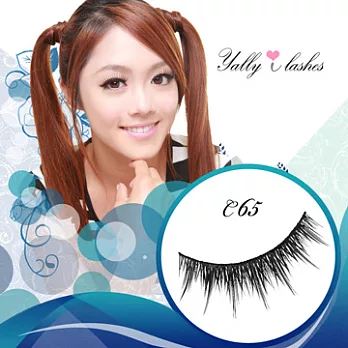 Yally i Lashes 時尚濃密尖尾假睫毛 C65