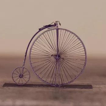 倉敷意匠-紙製自轉車模型(設計師：岩見慎一)(No.3)