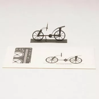 倉敷意匠-紙製自轉車模型(設計師：岩見慎一)(No.4)