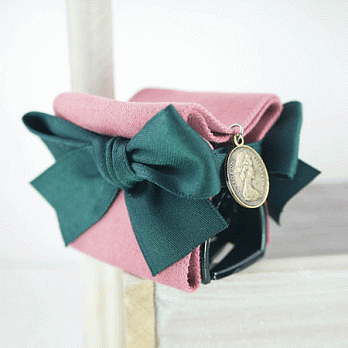 【PinkyPinky Boutique】甜色蝴蝶結抓夾(粉紅色)